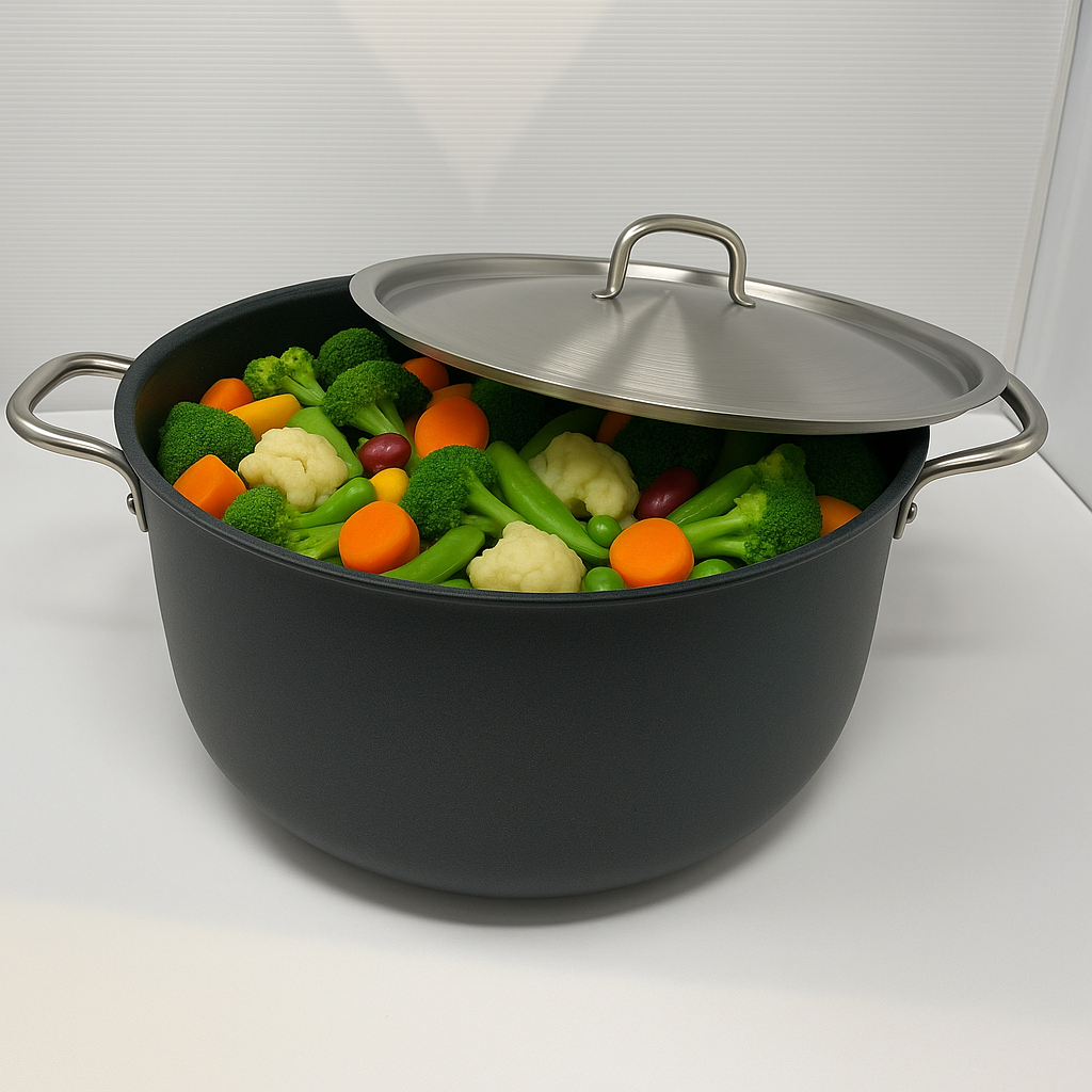 32 cm Low Casserole Granite Casserole – 10 L , Non-Stick, Induction Base, Made in Turkey