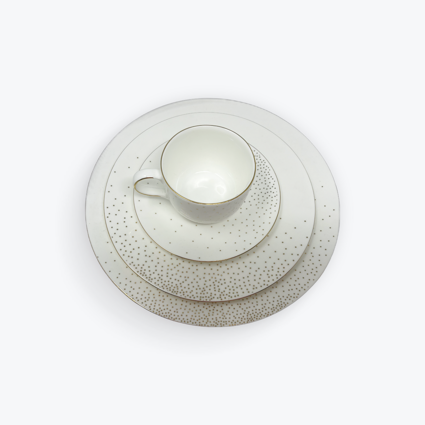 Rain Drop32 Pcs Fine Bone China Dinner Set – Service for 6 | Elegant Tableware Made in Bangladesh