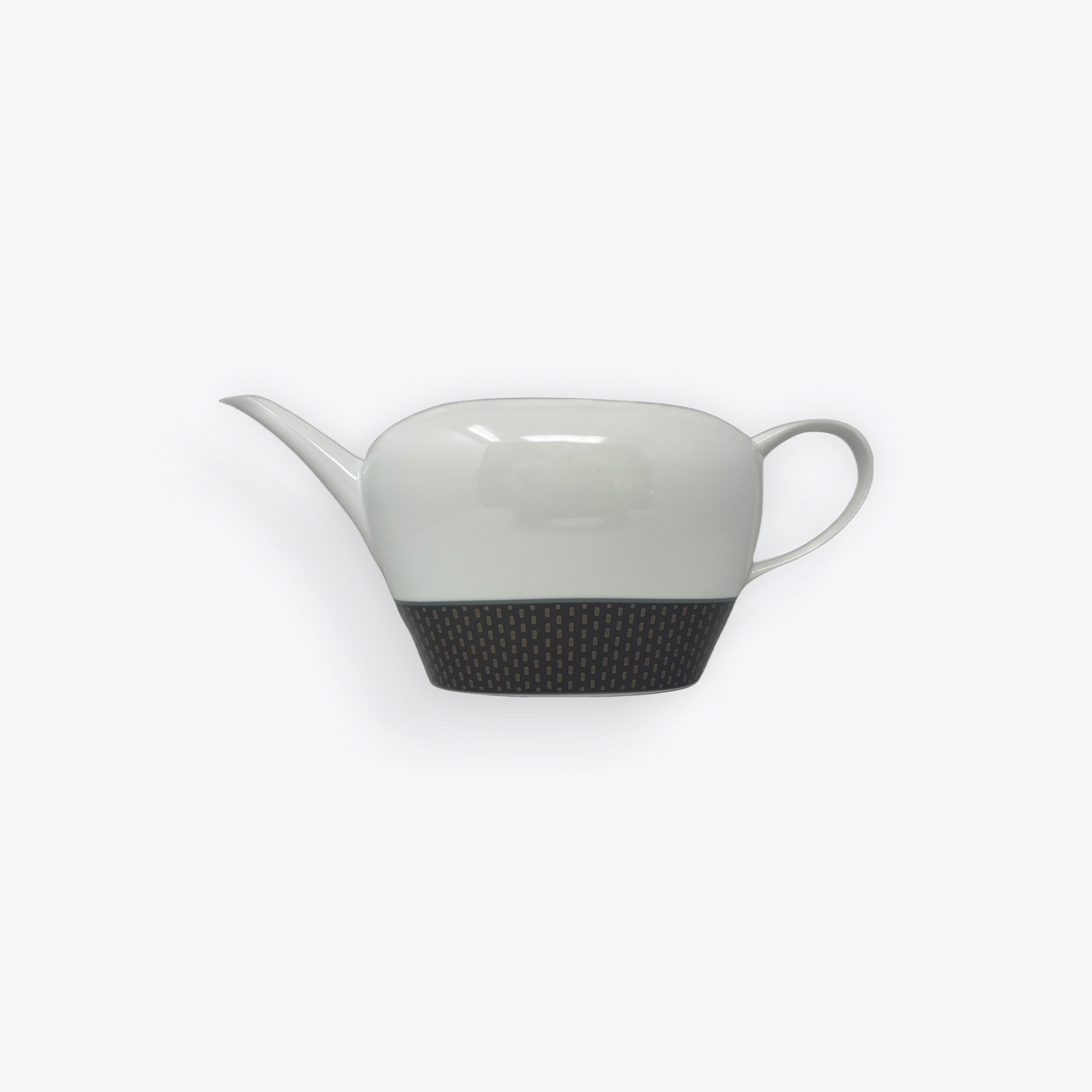 SPAL Portugal Teapot 1620 ML โ Stitches Brown | Dishwasher & Microwave Safe | Made in Portugal