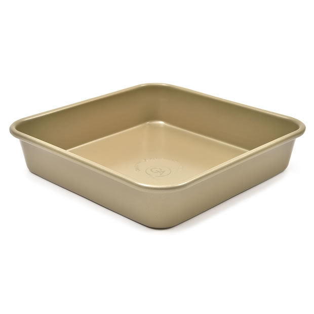 Teglia D’Oro Square Pan by GA Fratelli – 9.5” x 9.5” x 2” – Made in Italy