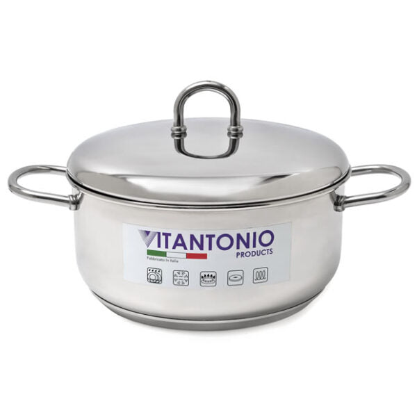 Allegra Cookware Casserole โ 4L ๐ฎ๐น | Compact, Durable & Elegant