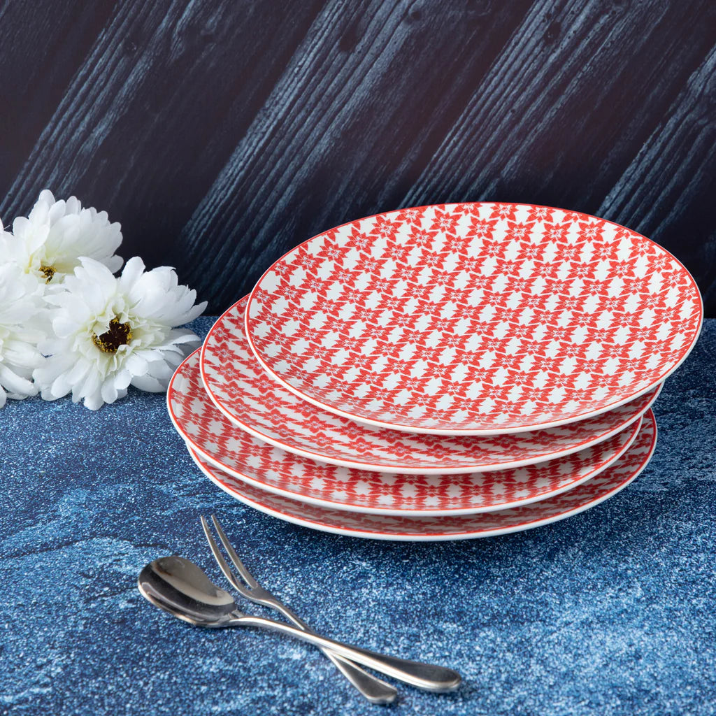Majorelle 16-Piece Fine Porcelain Dinnerware Set – Service for 4