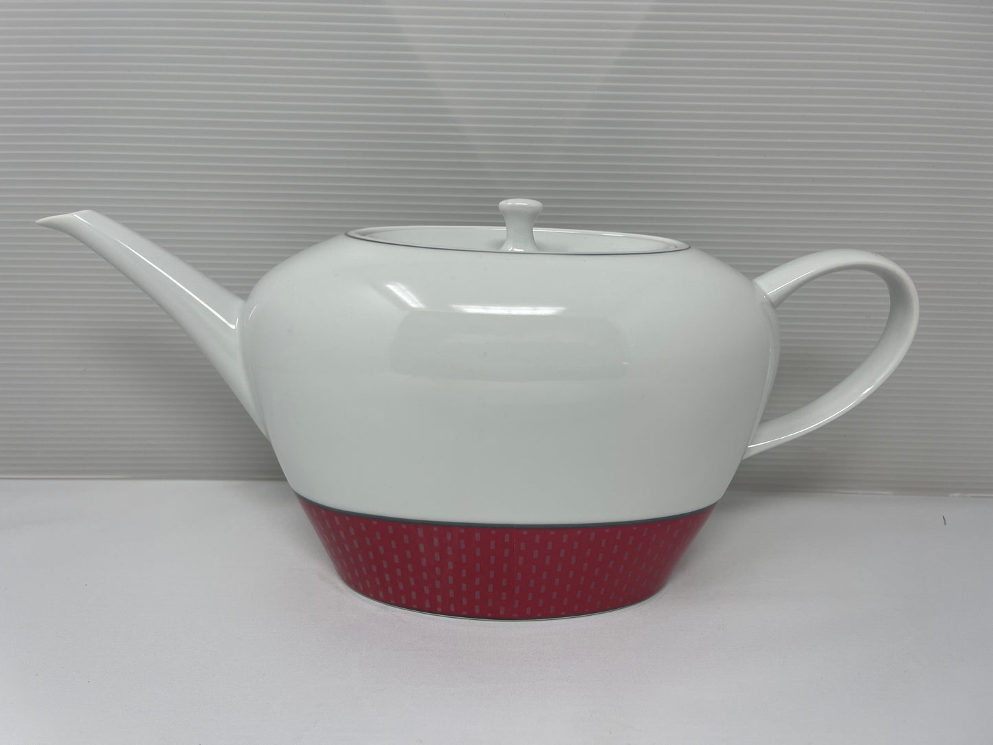 SPAL Portugal Teapot 1620 ML – Pink Stitches | Dishwasher & Microwave Safe | Made in Portugal 🇵🇹
