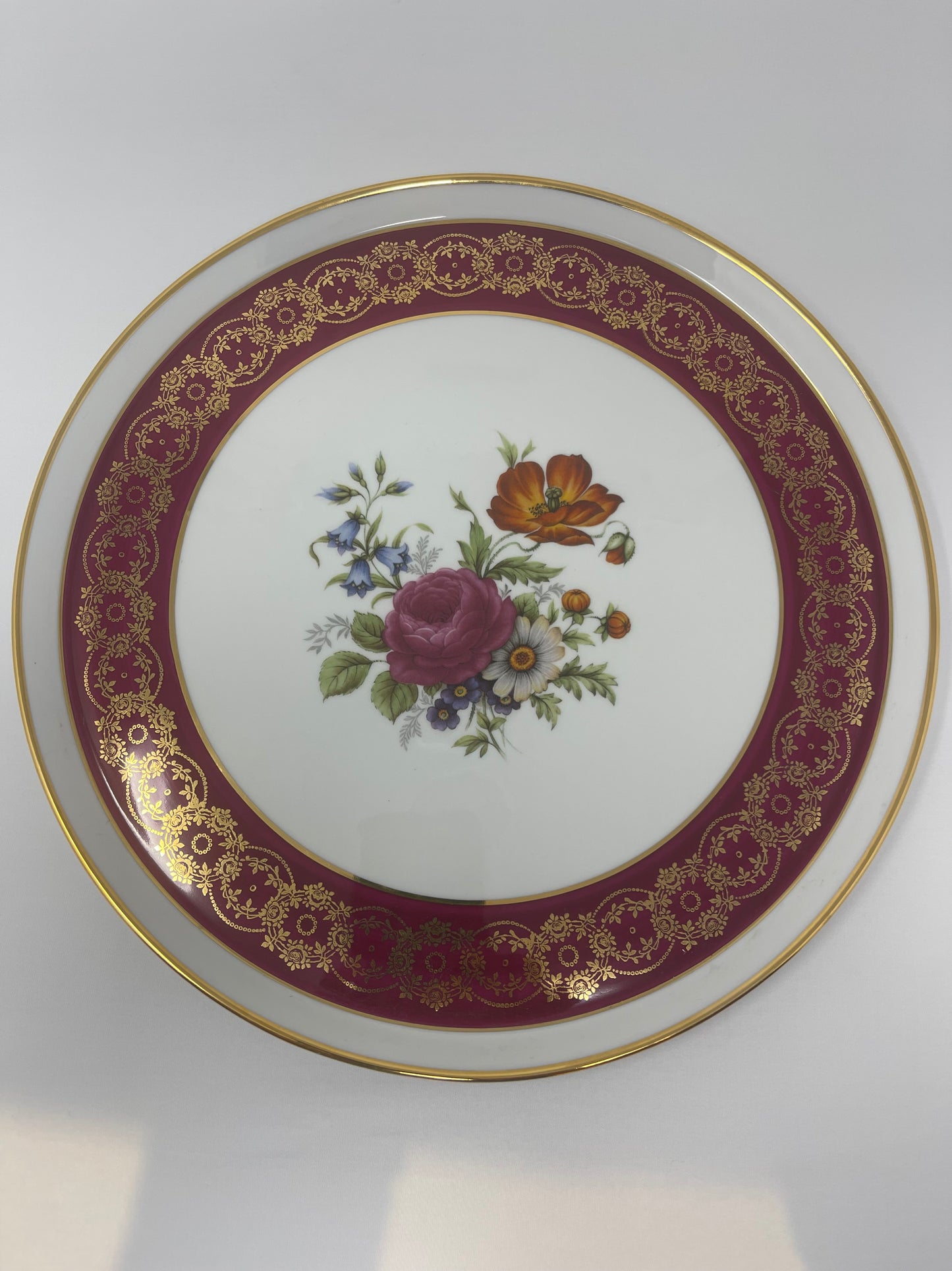 Limoges 30 Cm Platter Original Cobalt π«π·