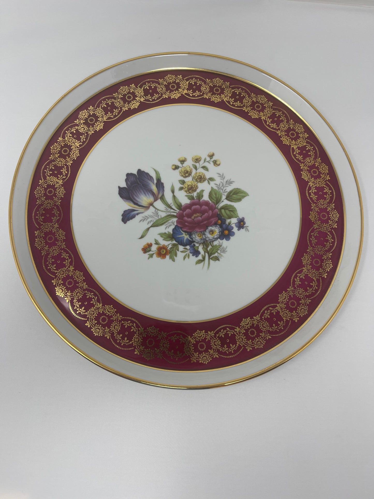 Limoges 30 Cm Platter Original Cobalt π«π·
