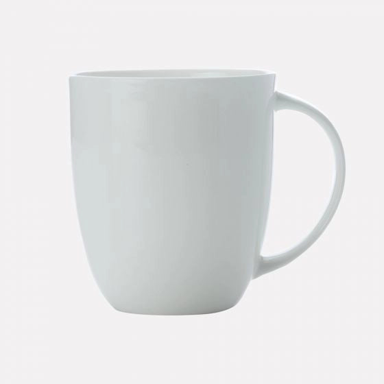 Maxwell & Williams Mansion Coupe Mug 420ml – Porcelain, Microwave & Dishwasher Safe