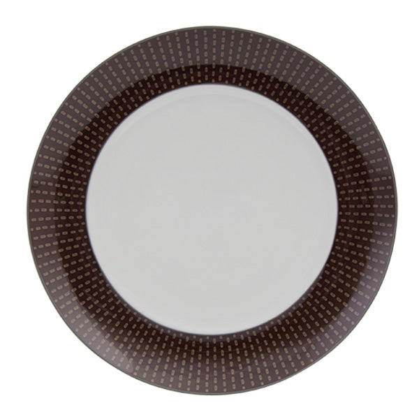 Spal Dinner Plate Rainbow Stiches Brown🇵🇹
