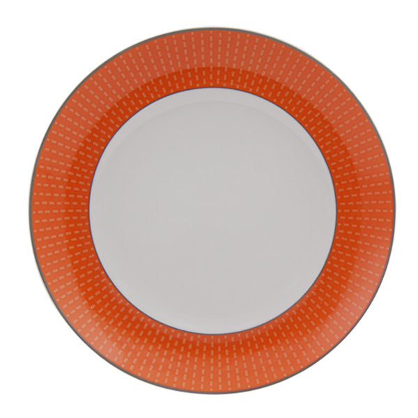 Spal Dinner Plate Rainbow Orange Stiches🇵🇹