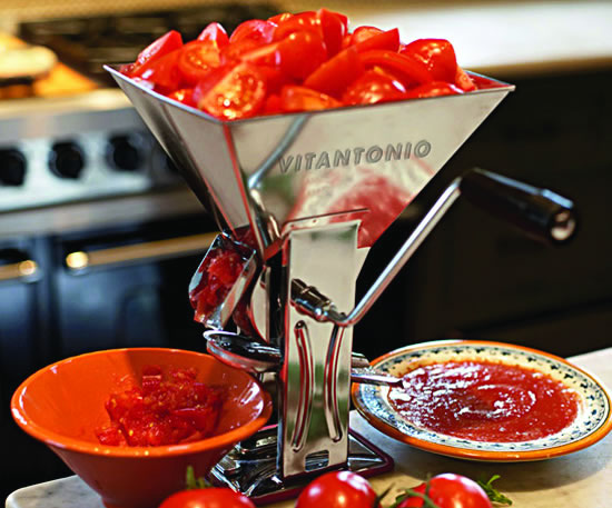 Tic Tac Manual Tomato Press Machine – Table Mounted – Made in Italy (292mm x 224mm)