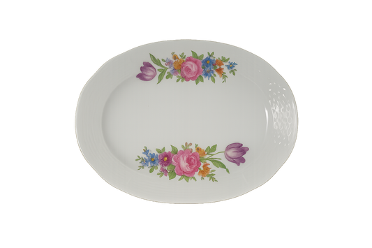 Thun Fine China Bohemia Oval Dish – 20.5 x 11.5 cm