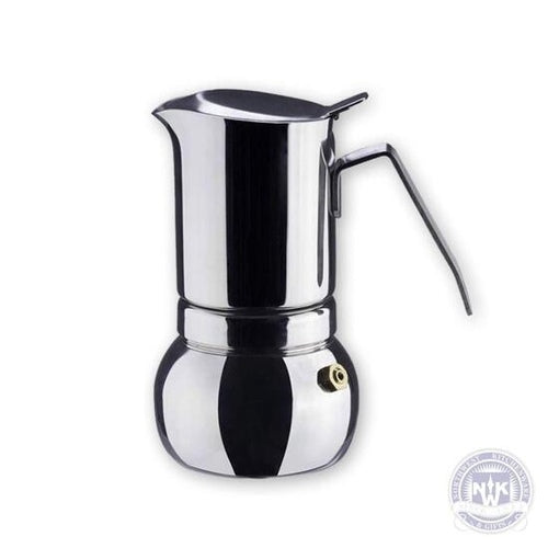 Vev Vigano Espresso Maker 18/10 Stainless Steel – Made in Italy