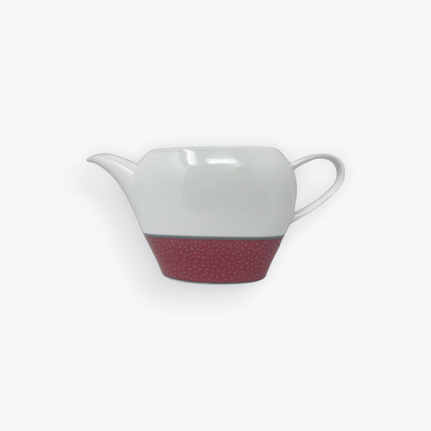 SPAL Creamer 220 ML – Orange Stitches Design | Made in Portugal | Dishwasher & Microwave Safe