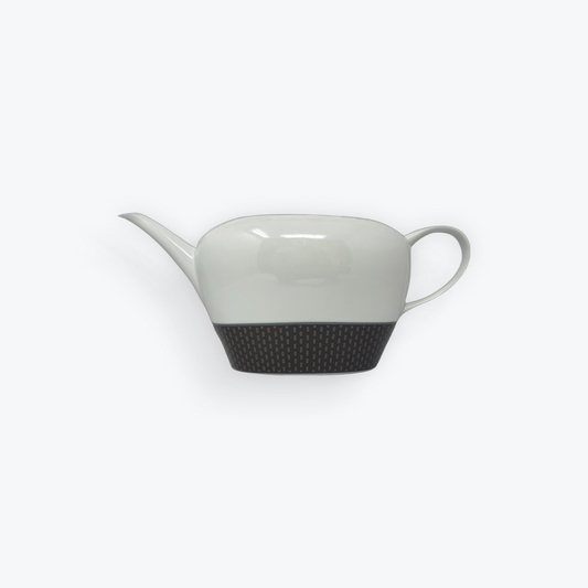 SPAL Portugal Teapot 1620 ML – Stitches Brown | Dishwasher & Microwave Safe | Made in Portugal