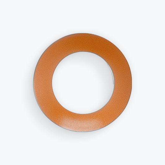Spal Round Flat Plate 32cm – Stiches Orange| Made in Portugal 🇵🇹