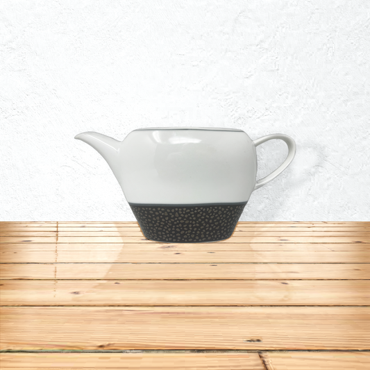 SPAL Creamer 220 ML – Black Nuggets Design | Made in Portugal | Dishwasher & Microwave Safe