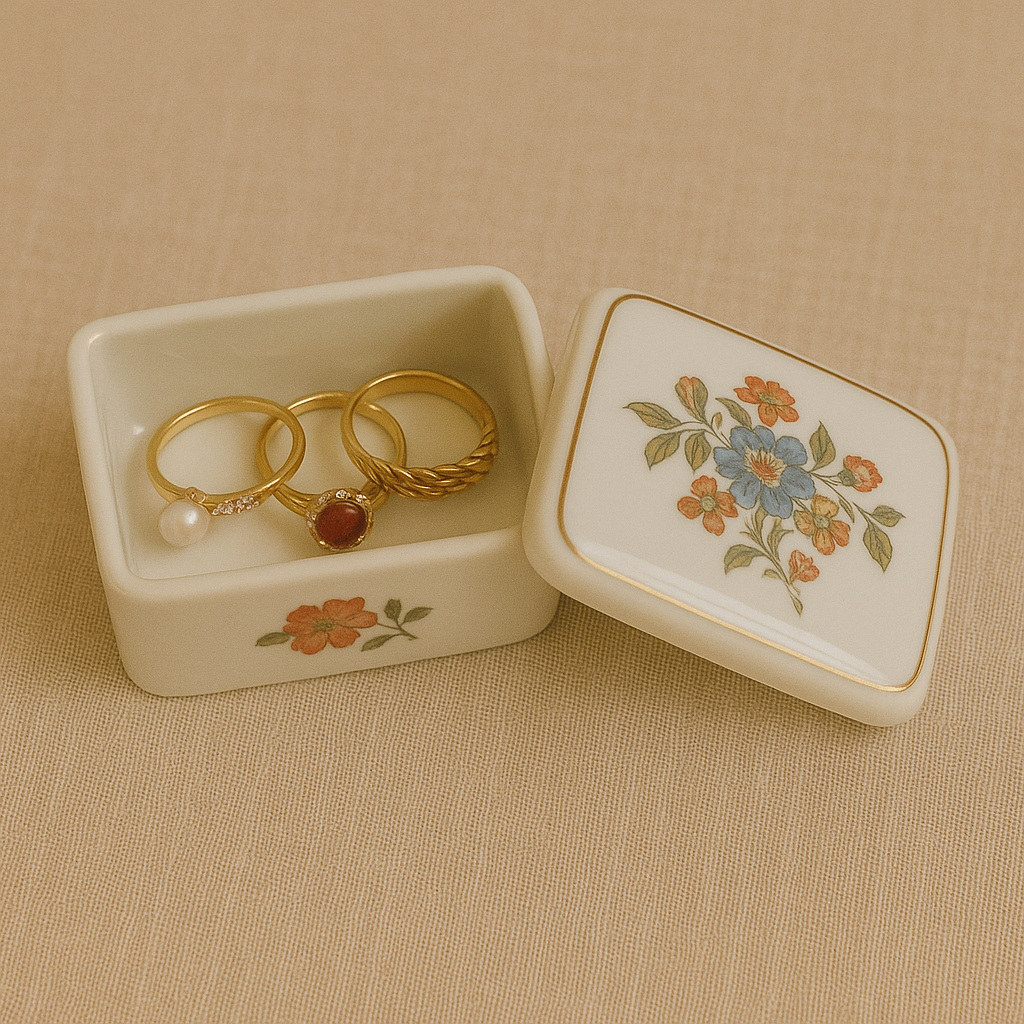 Fine Porcelain Candy Dish – 9 x 7.5 cm