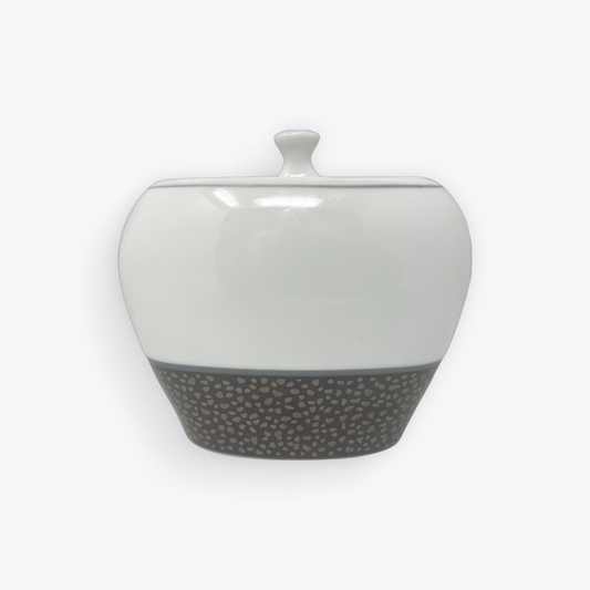 SPAL Portugal Sugar Pot 240 ML – Brown Nugget Design | Elegant Durable | Made in Portugal&nbsp;