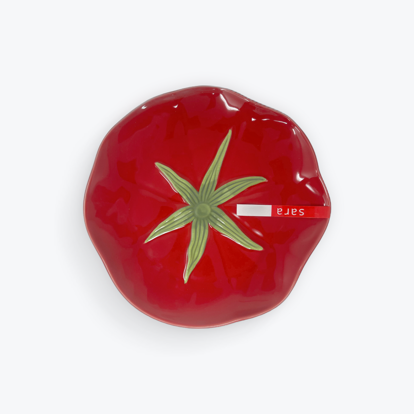 Pomodoro by Sara Cucina – 21 cm Round Platter – Made in Italy