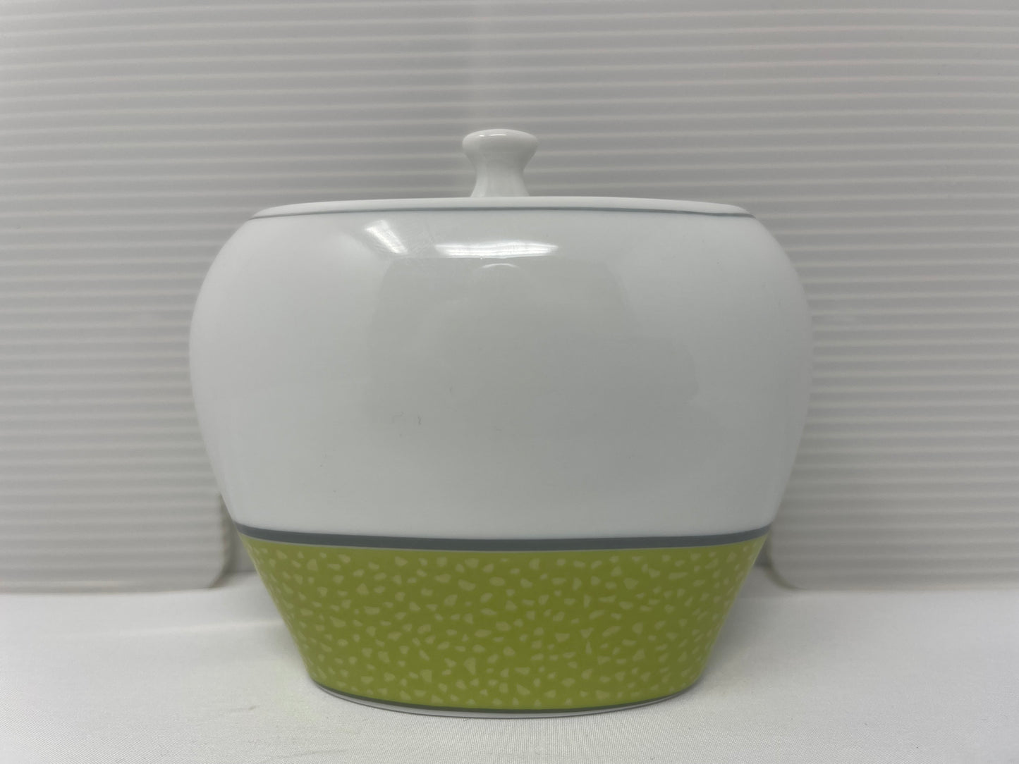 SPAL Portugal Sugar Pot 240 ML – Green Nugget Design | Elegant & Durable | Made in Portugal
