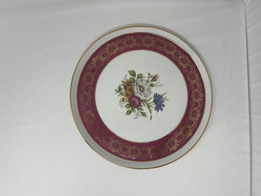 Limoges  30 Cm Platter Original Cobalt 🇫🇷