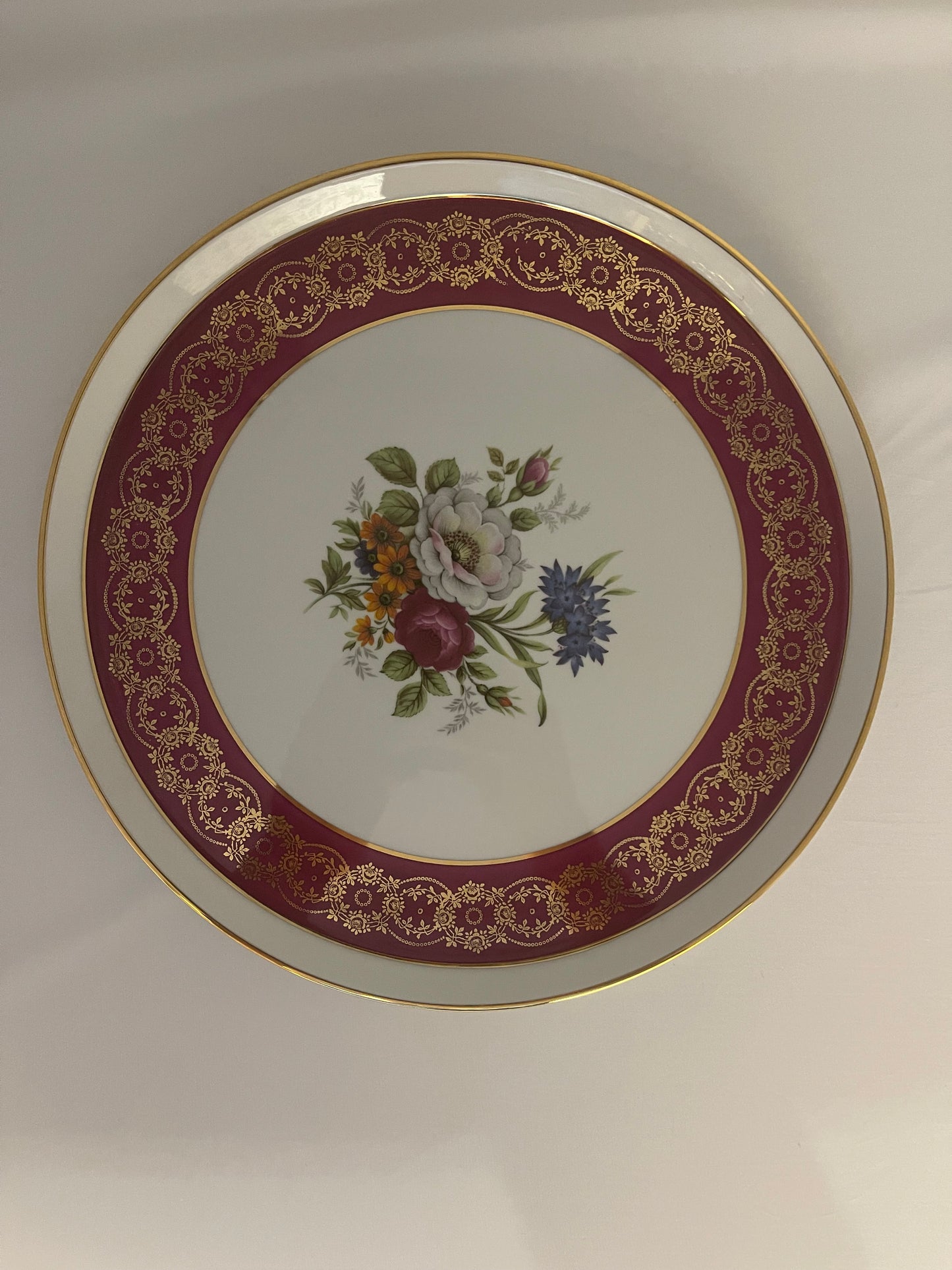 Limoges  30 Cm Platter Original Cobalt 🇫🇷