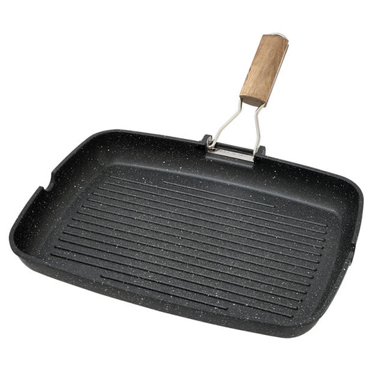 Vitantonio Cast Aluminum Grill Pan 🇮🇹 – Non-Stick & Non-Toxic Performance