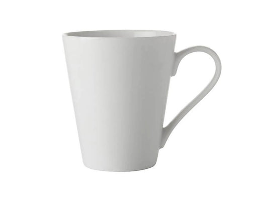 Maxwell & Williams White Basics Conical Mug 300ml – Porcelain, Microwave & Dishwasher Safe