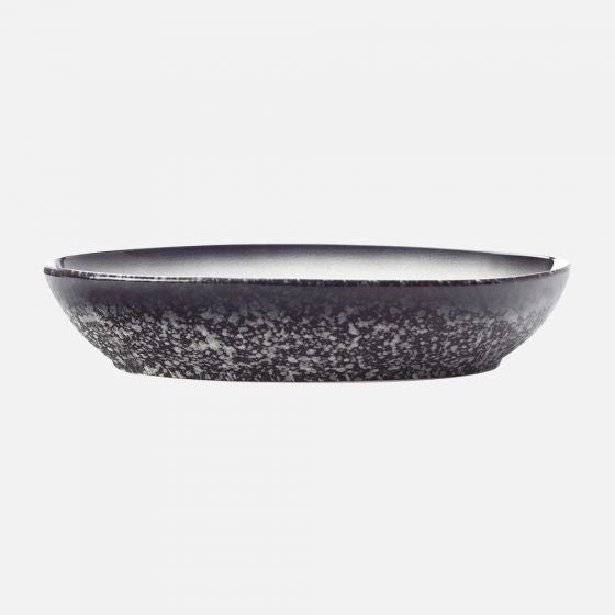 Maxwell & Williams Caviar Granite Large Oval Bowl – 30 cm | Dishwasher & Microwave Safe