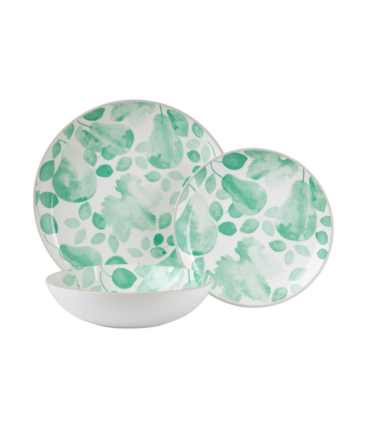 Giverny 12 Pcs Green Dinner set– Maxwell & Williams