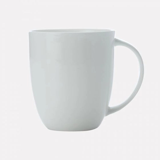 Maxwell & Williams Mansion Coupe Mug 420ml – Porcelain, Microwave & Dishwasher Safe