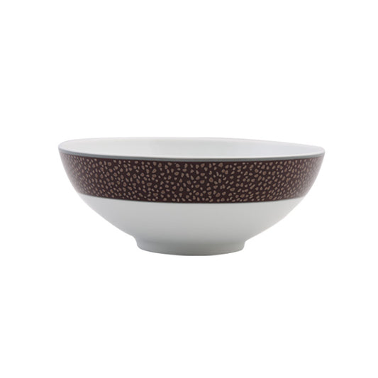 Spal Cereal Bowl – Rainbow Nugget Brown | Fine Porcelain | Made in Portugal 🇵🇹