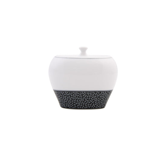 SPAL Portugal Sugar Pot 240 ML – Black Nugget Design | Elegant & Durable | Made in Portugal 🇵🇹