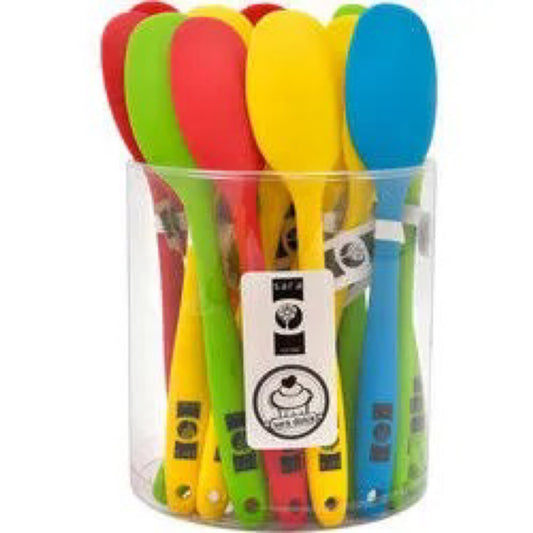 Sara Silicone Spoon – Heat-Resistant & Non-Stick Safe | Ideal for Healthy Cooking